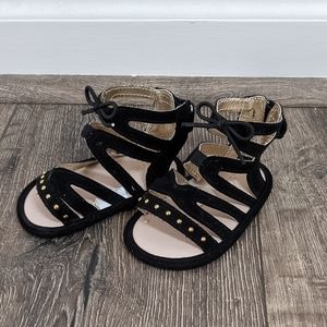 Children's Place Size 3 Studded Strappy Sandal Baby Girl 3-6 Month